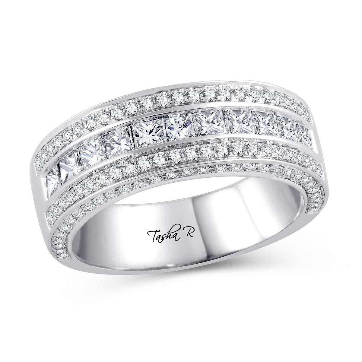 1.31 ct Diamond Band in 18K Gold