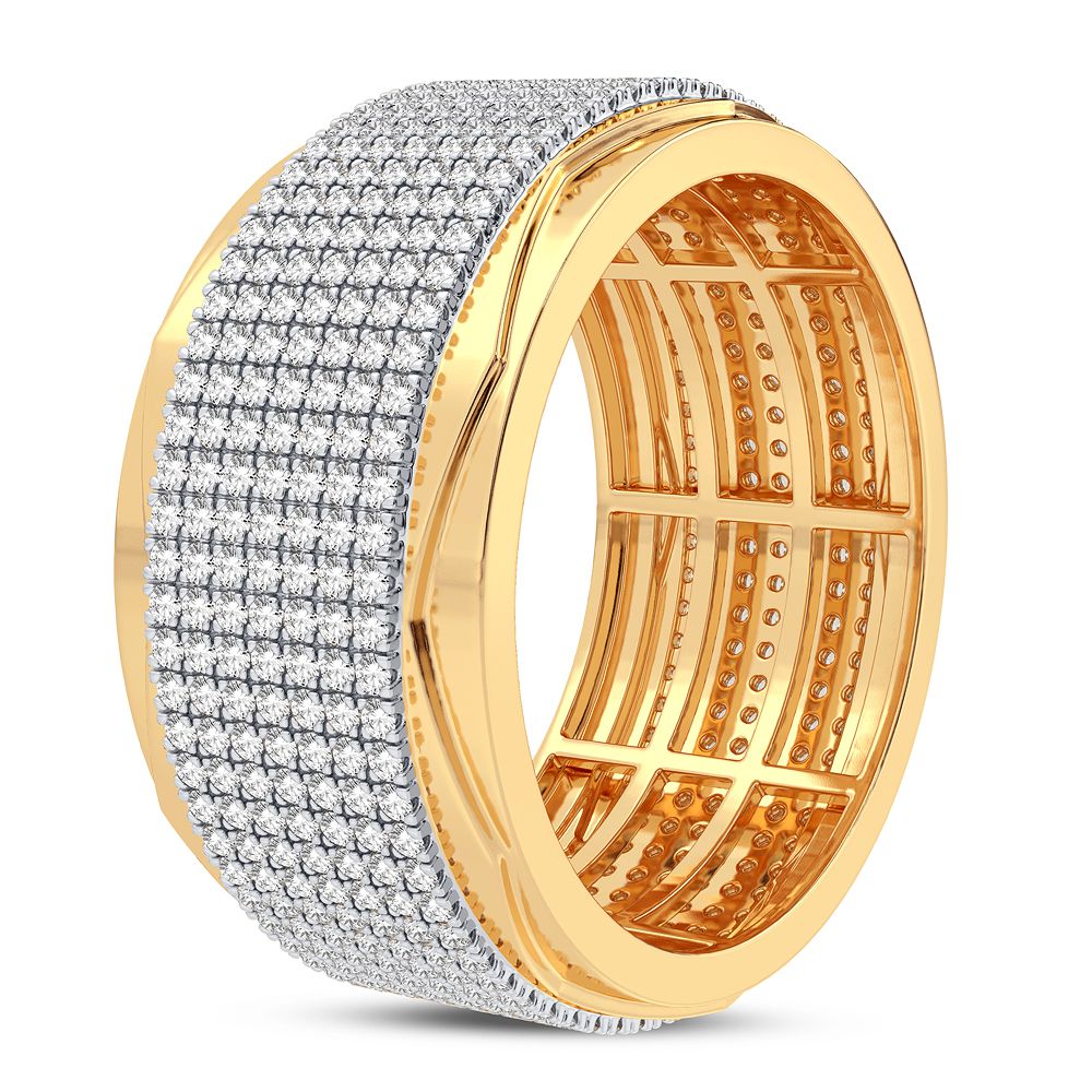 1.20 ct Men's Diamond Band in 10K Gold
