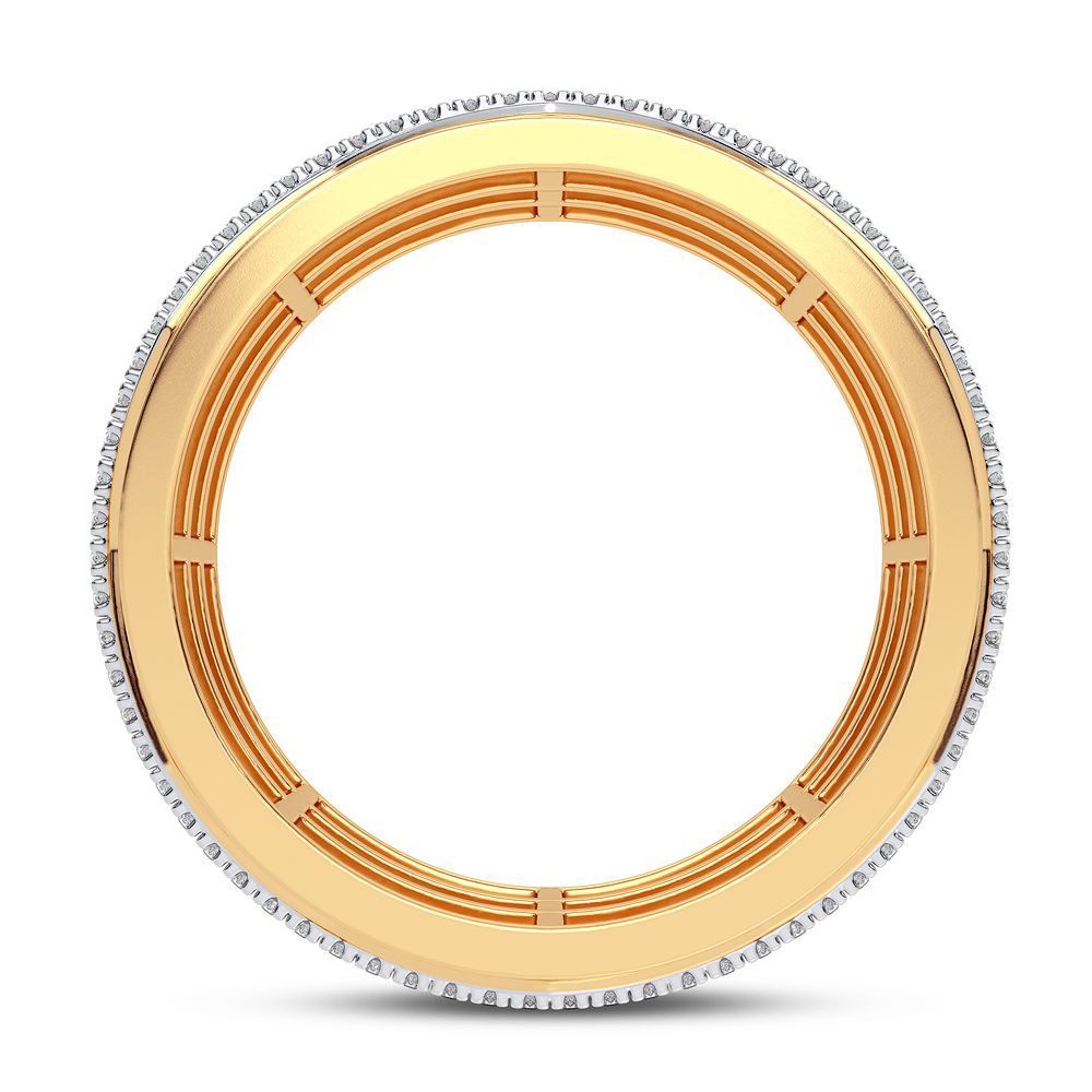 1.20 ct Men's Diamond Band in 10K Gold