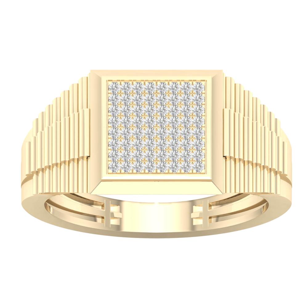 0.20 ct Men's Diamond Ring in 10K Gold