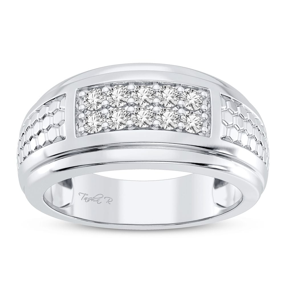0.33 ct Men's Diamond Ring in 14K Gold