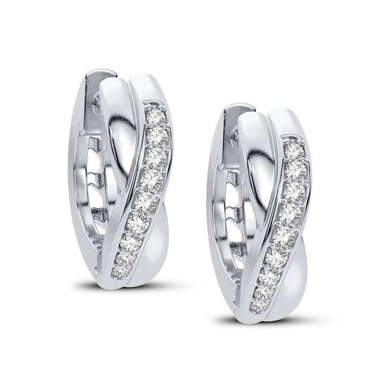 0.05 ct Diamond Earrings in 14K Gold