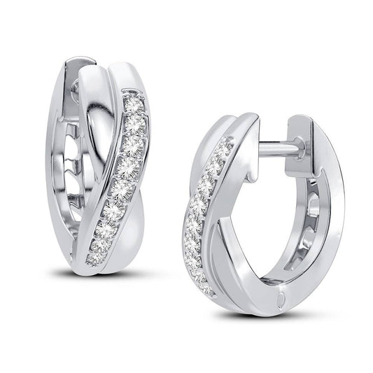 0.05 ct Diamond Earrings in 14K Gold