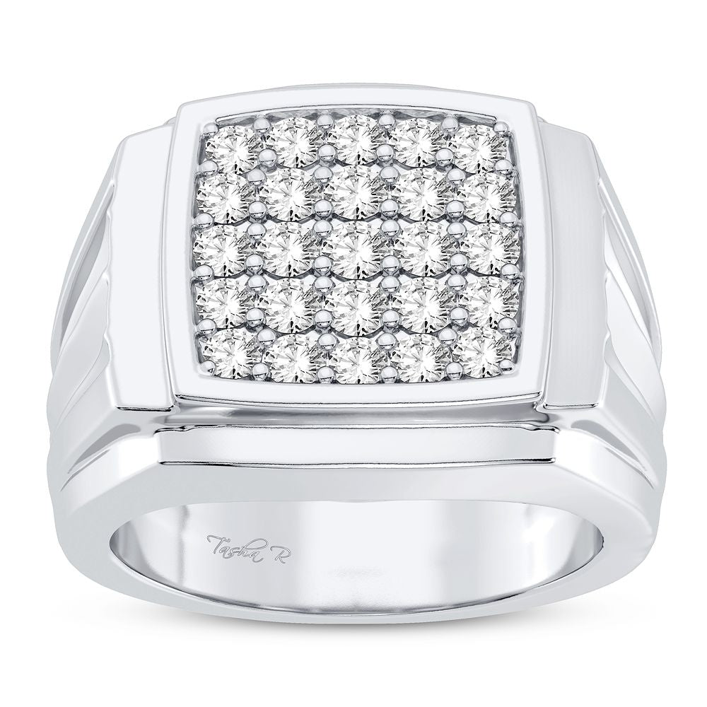 1.00 ct Men's Diamond Ring in 14K Gold