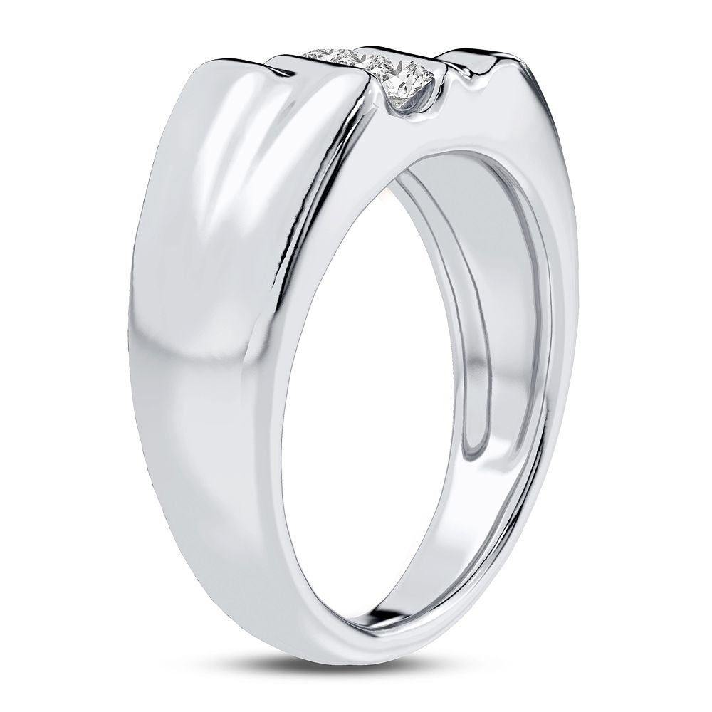 0.25 ct Men's Diamond Ring in 14K Gold
