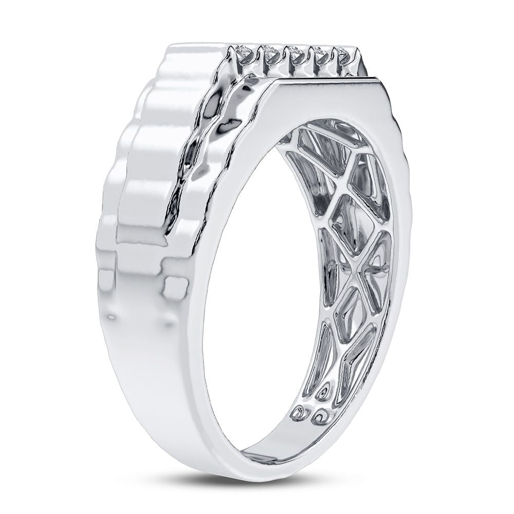 0.50 ct Men's Diamond Ring in 14K Gold