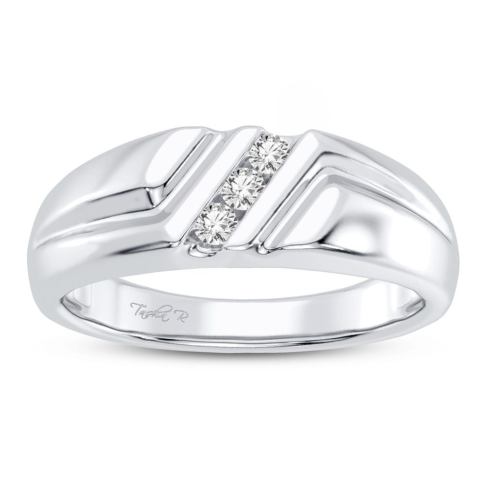 0.05 ct Men's Diamond Ring in 14K Gold