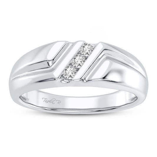 0.05 ct Men's Diamond Ring in 14K Gold