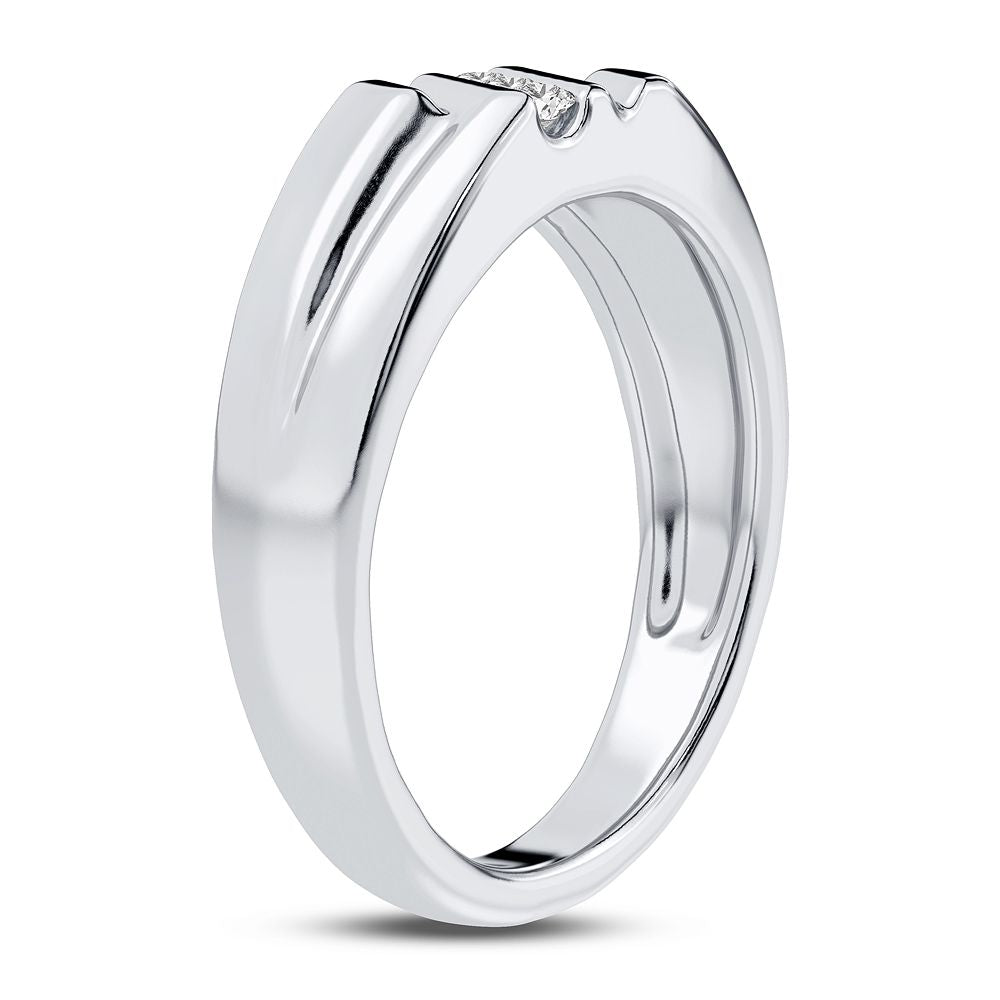 0.05 ct Men's Diamond Ring in 14K Gold
