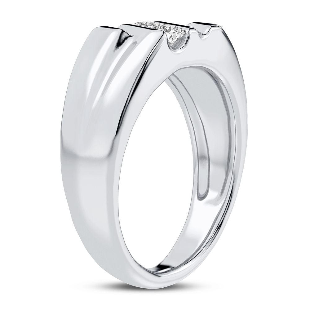 0.15 ct Men's Diamond Ring in 14K Gold