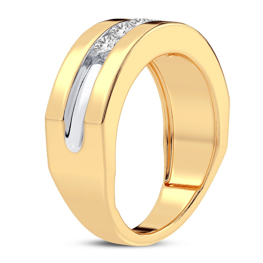 0.50 ct Men's Diamond Ring in 14K Gold