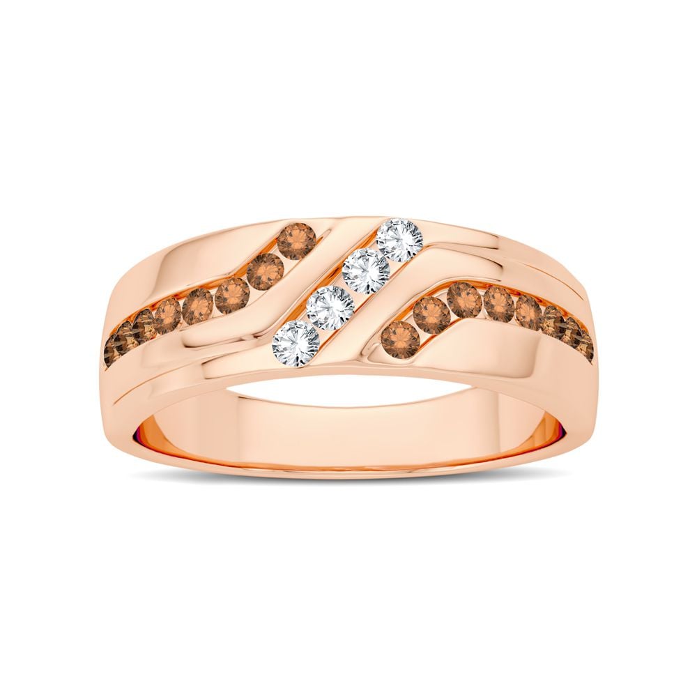 0.40 ct Men's Diamond Band in 14K Gold