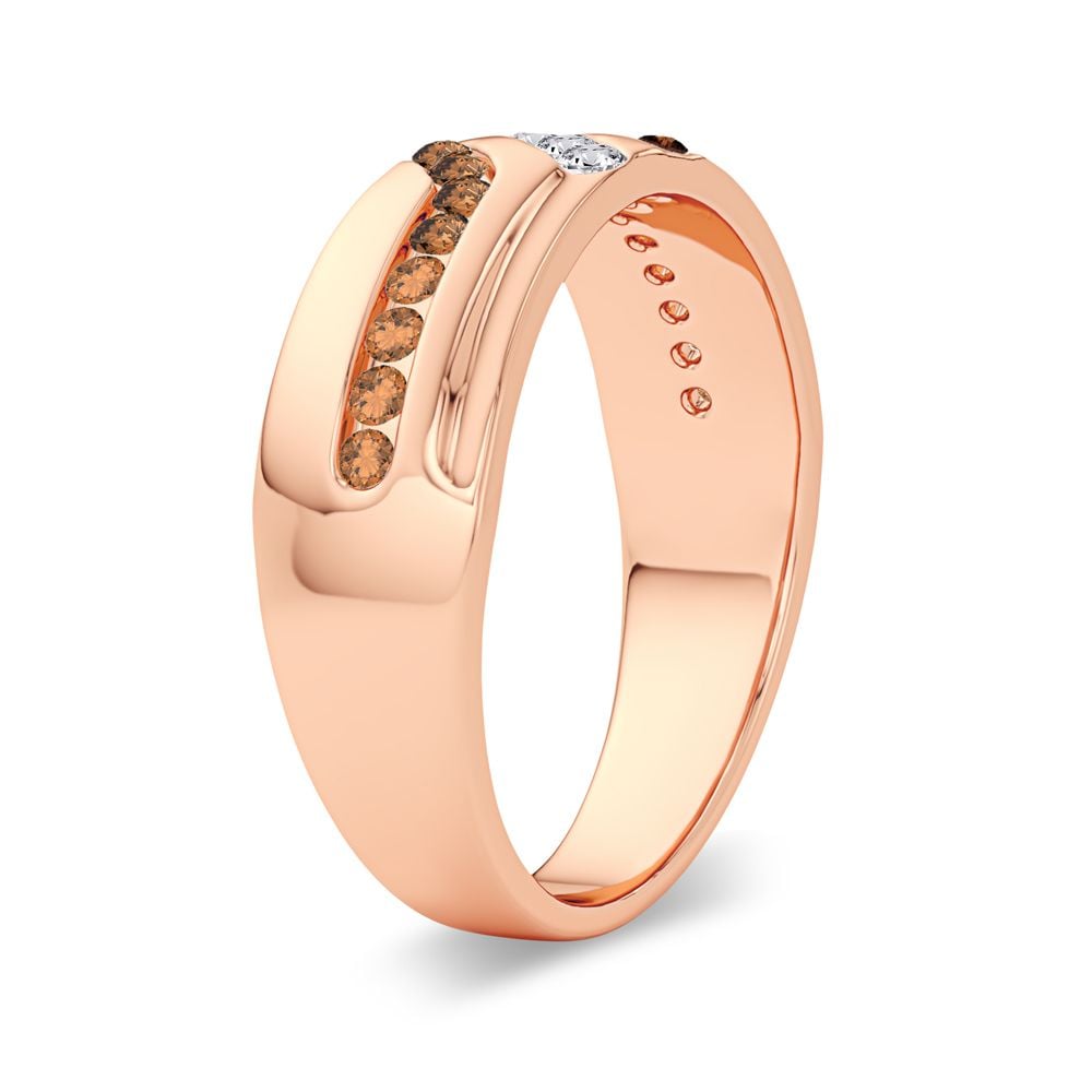 0.40 ct Men's Diamond Band in 14K Gold