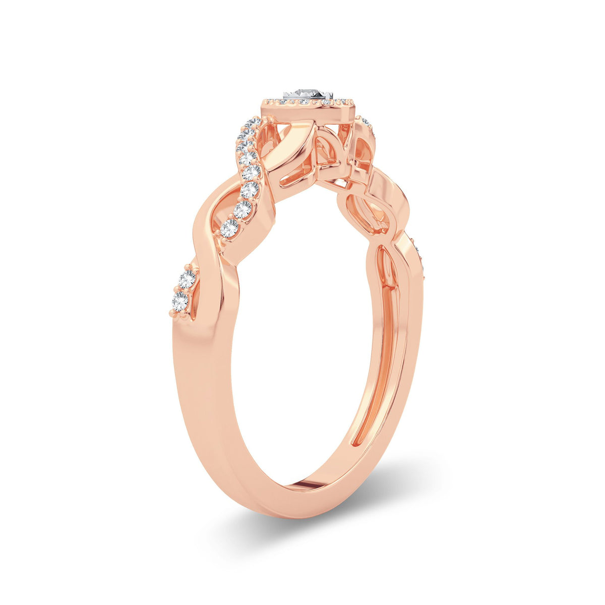 0.30 ct Diamond Promise Ring in 14K Gold