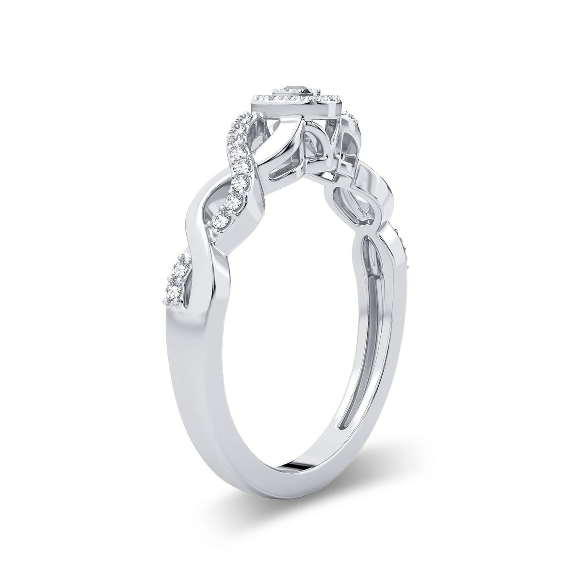 0.30 ct Diamond Promise Ring in 14K Gold