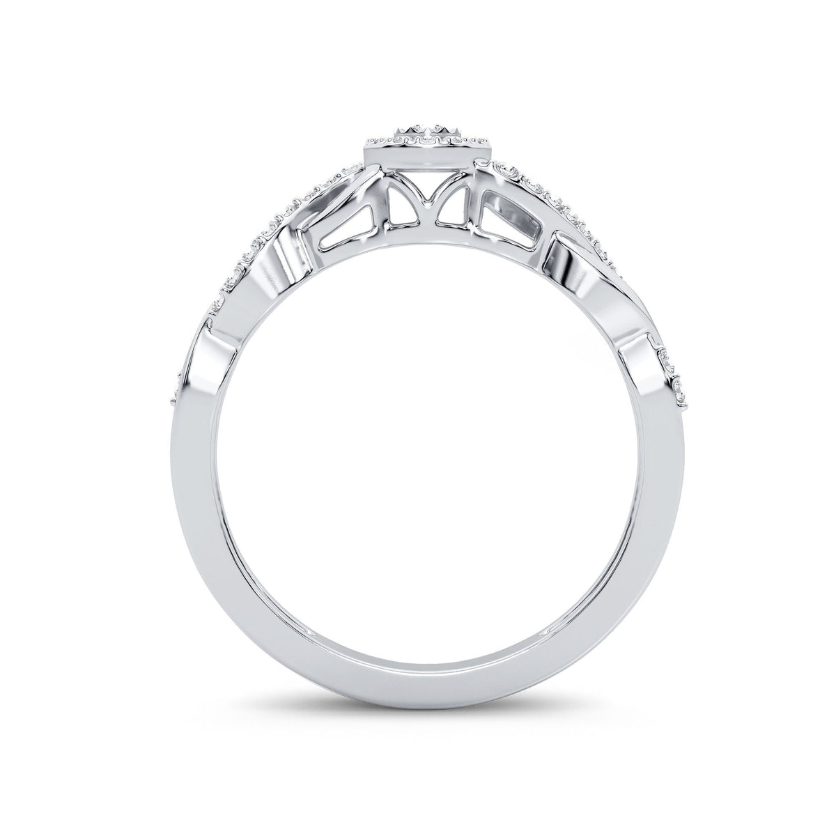 0.30 ct Diamond Promise Ring in 14K Gold