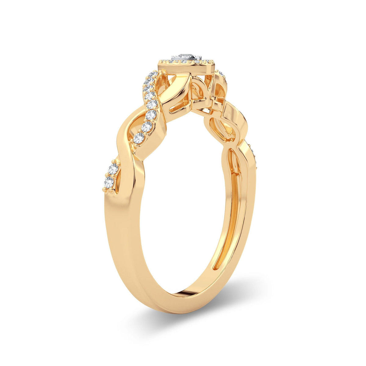 0.30 ct Diamond Promise Ring in 14K Gold