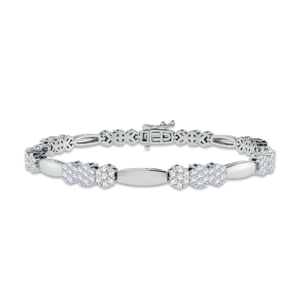 2.00 ct Diamond Bracelet in 14K Gold