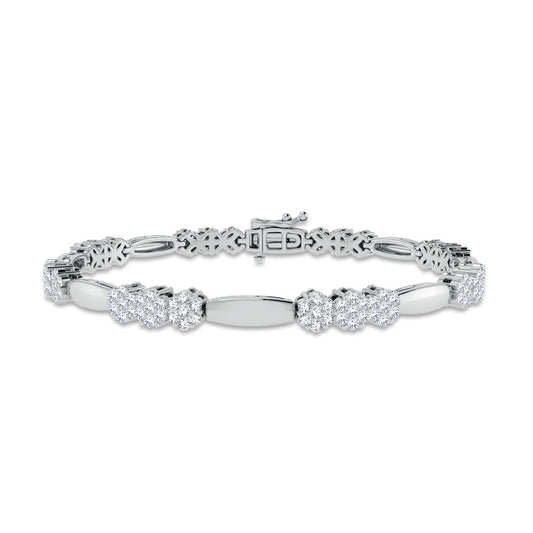 2.00 ct Diamond Bracelet in 14K Gold