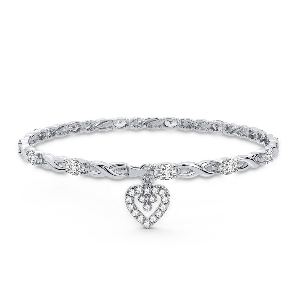 0.10 ct Diamond Bracelet in 10K Gold