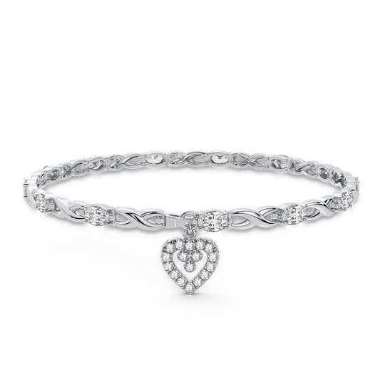0.10 ct Diamond Bracelet in 10K Gold