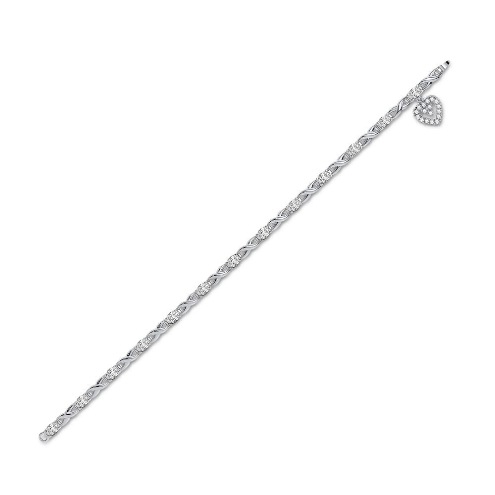 0.10 ct Diamond Bracelet in 10K Gold