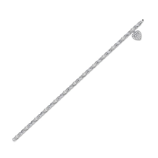 0.10 ct Diamond Bracelet in 10K Gold