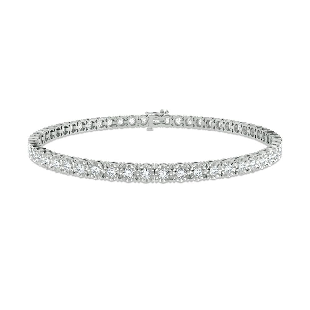 1.00 ct Diamond Bracelet in 10K Gold