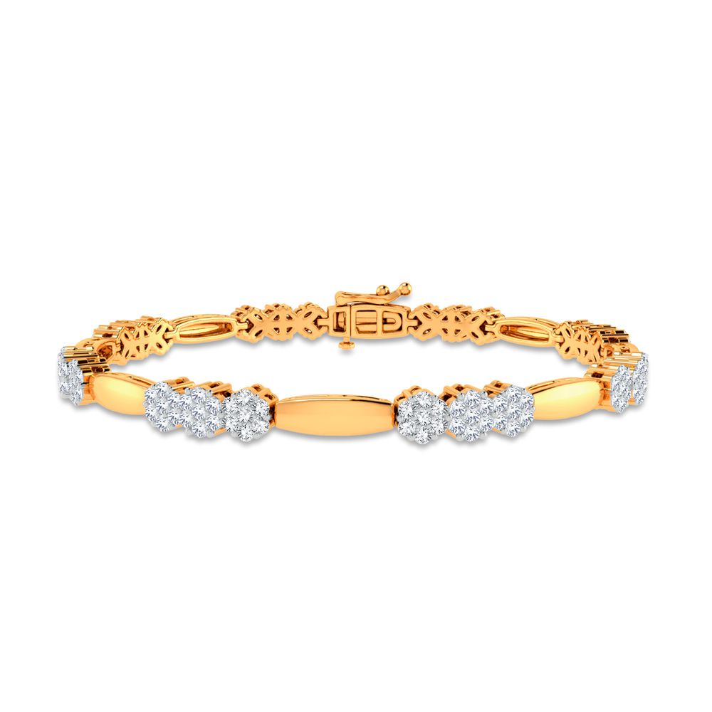 2.00 ct Diamond Bracelet in 14K Gold
