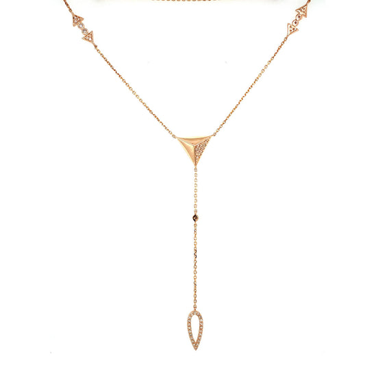 0.25 ct Diamond Necklace in 10K Gold