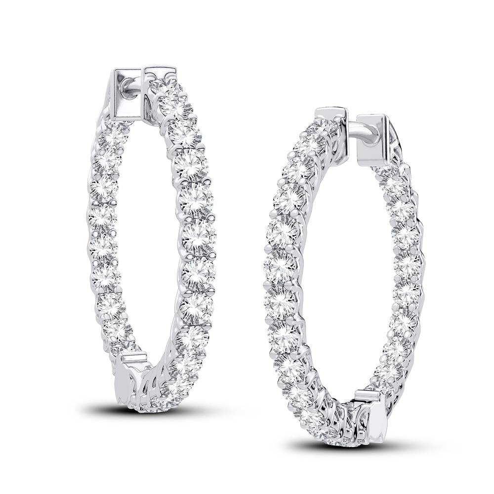 2.00 ct Diamond Earrings in 14K Gold