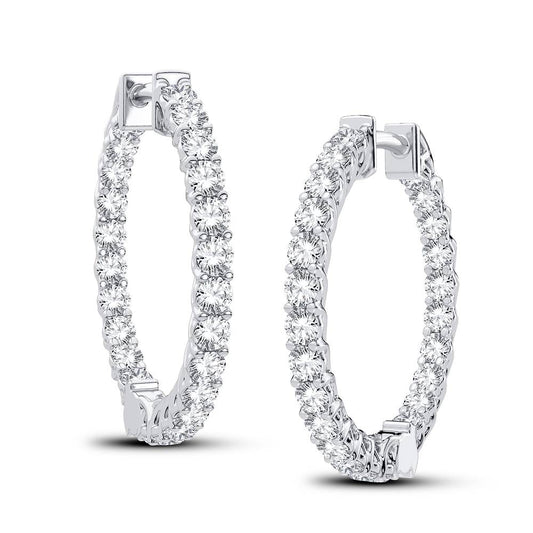 2.00 ct Diamond Earrings in 14K Gold