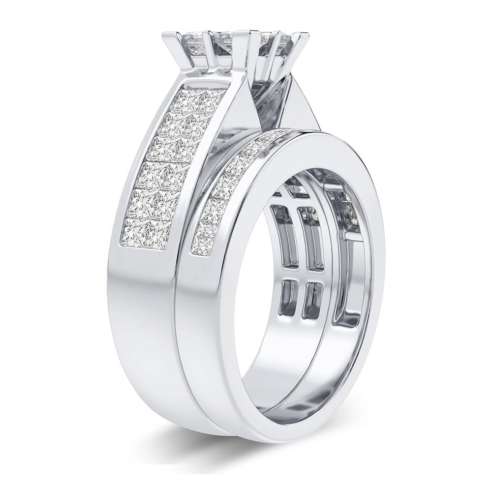 2.36 ct Diamond Bridal Ring in 14K Gold