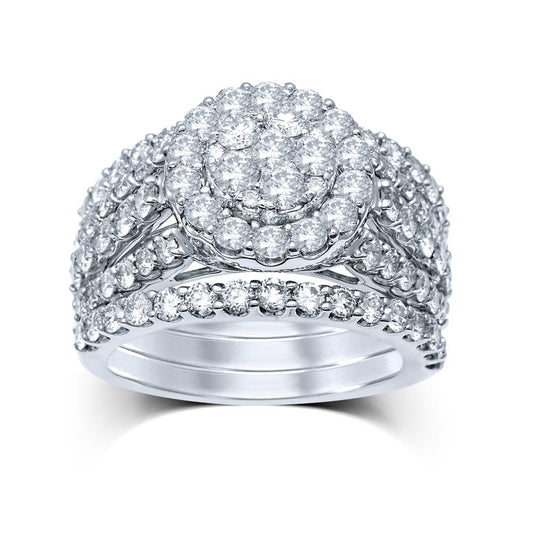 3.08 ct Diamond Ring in 14K Gold
