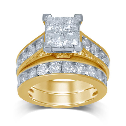 4.27 ct Diamond Ring in 14K Gold