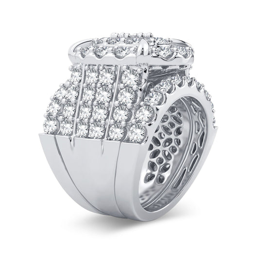 6.00 ct Diamond Bridal Ring in 14K Gold