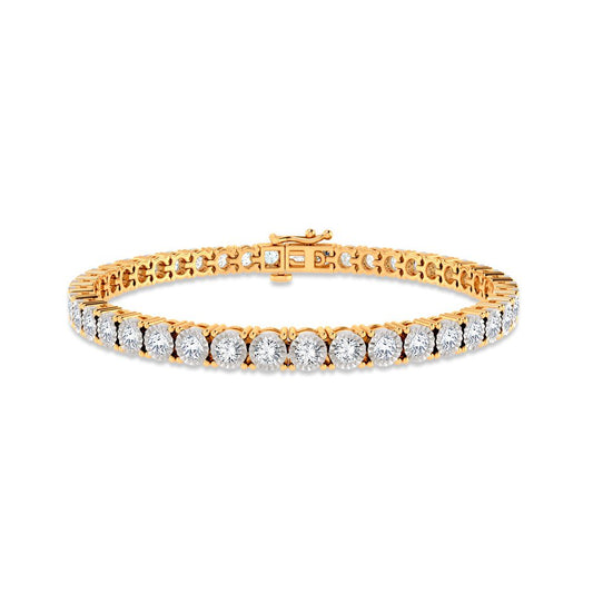 1.90 ct Diamond Bracelet in 14K Gold