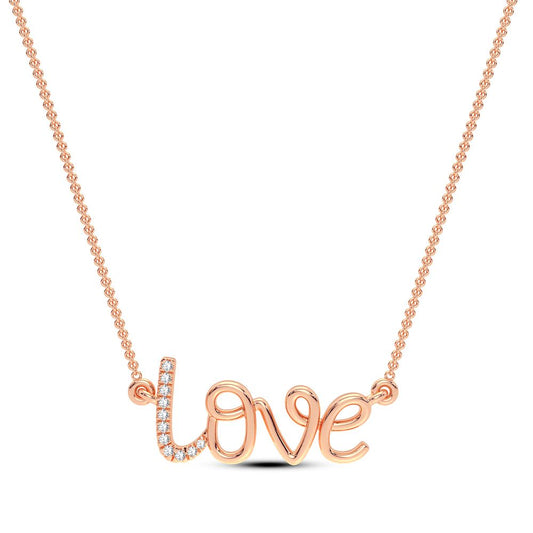 0.02 ct Diamond Necklace in 14K Gold