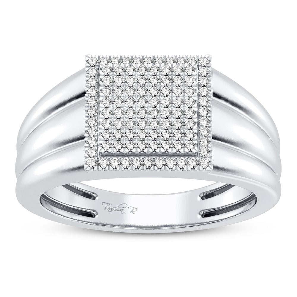 0.25 ct Men's Diamond Ring in 10K Gold
