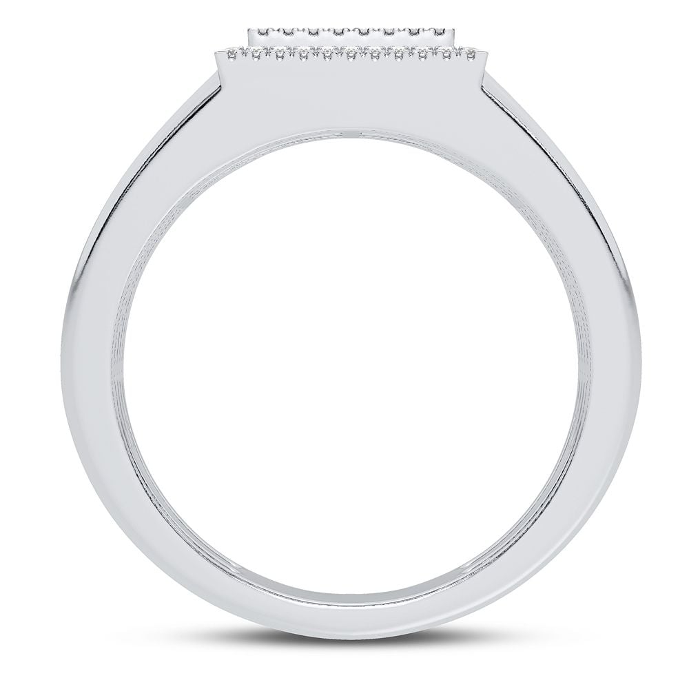0.25 ct Men's Diamond Ring in 10K Gold