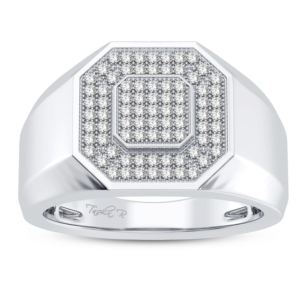 0.25 ct Men's Diamond Ring in 10K Gold