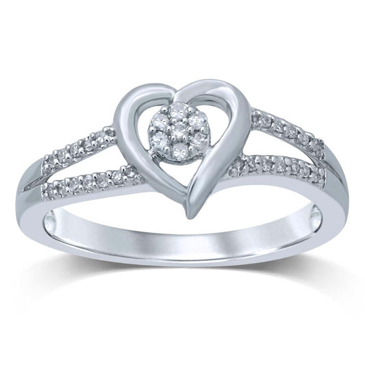 0.11 ct Diamond Ring in 10K Gold