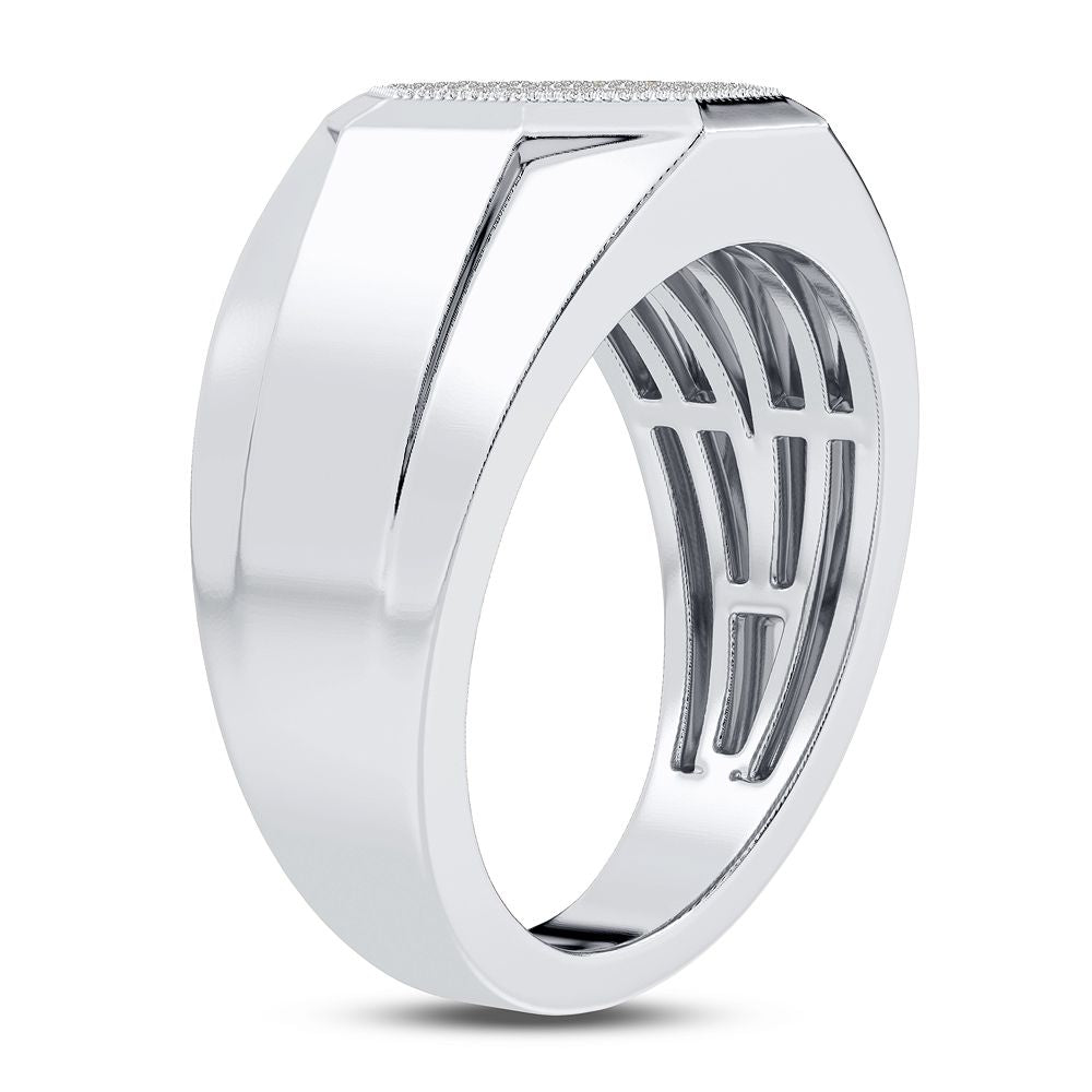 0.25 ct Men's Diamond Ring in 10K Gold
