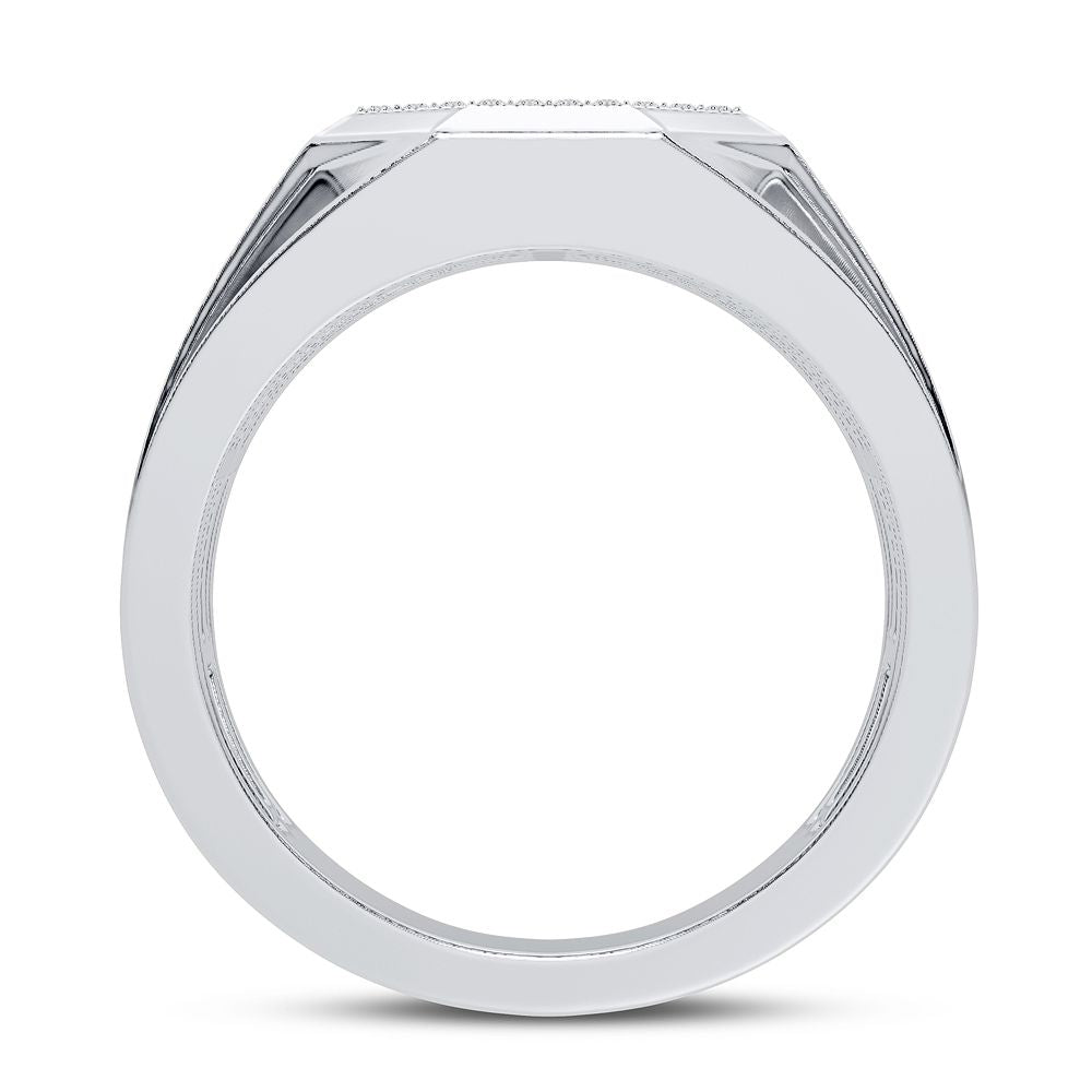 0.25 ct Men's Diamond Ring in 10K Gold