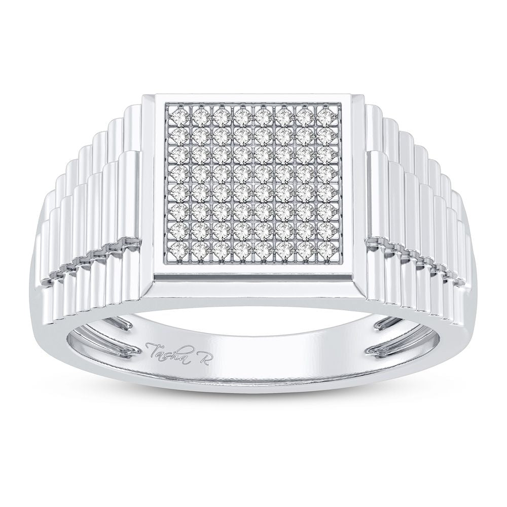 0.20 ct Men's Diamond Ring in 10K Gold