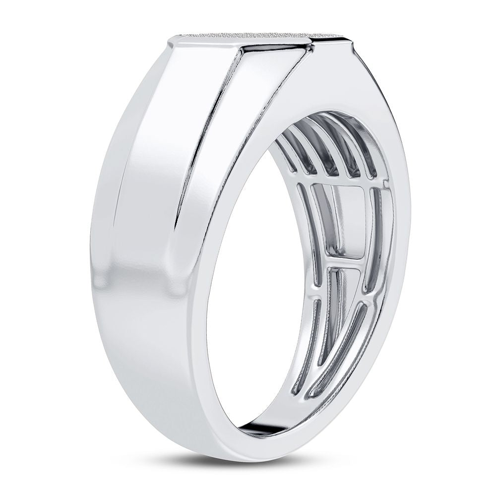 0.15 ct Men's Diamond Ring in 10K Gold
