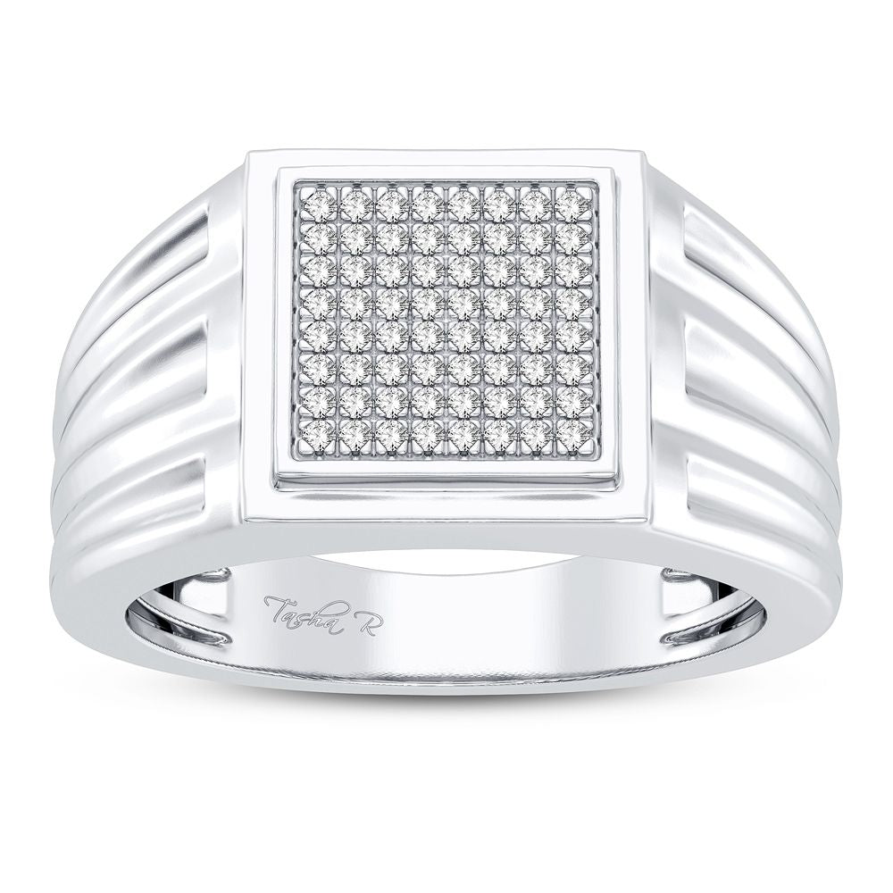 0.20 ct Men's Diamond Ring in 10K Gold