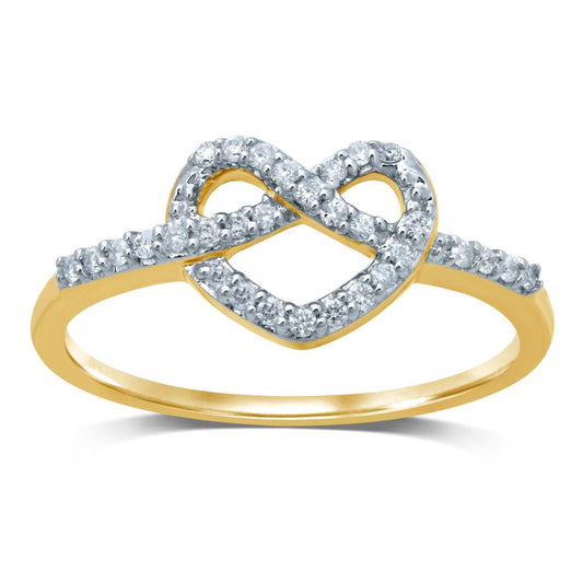 0.14 ct Diamond Ring in 10K Gold