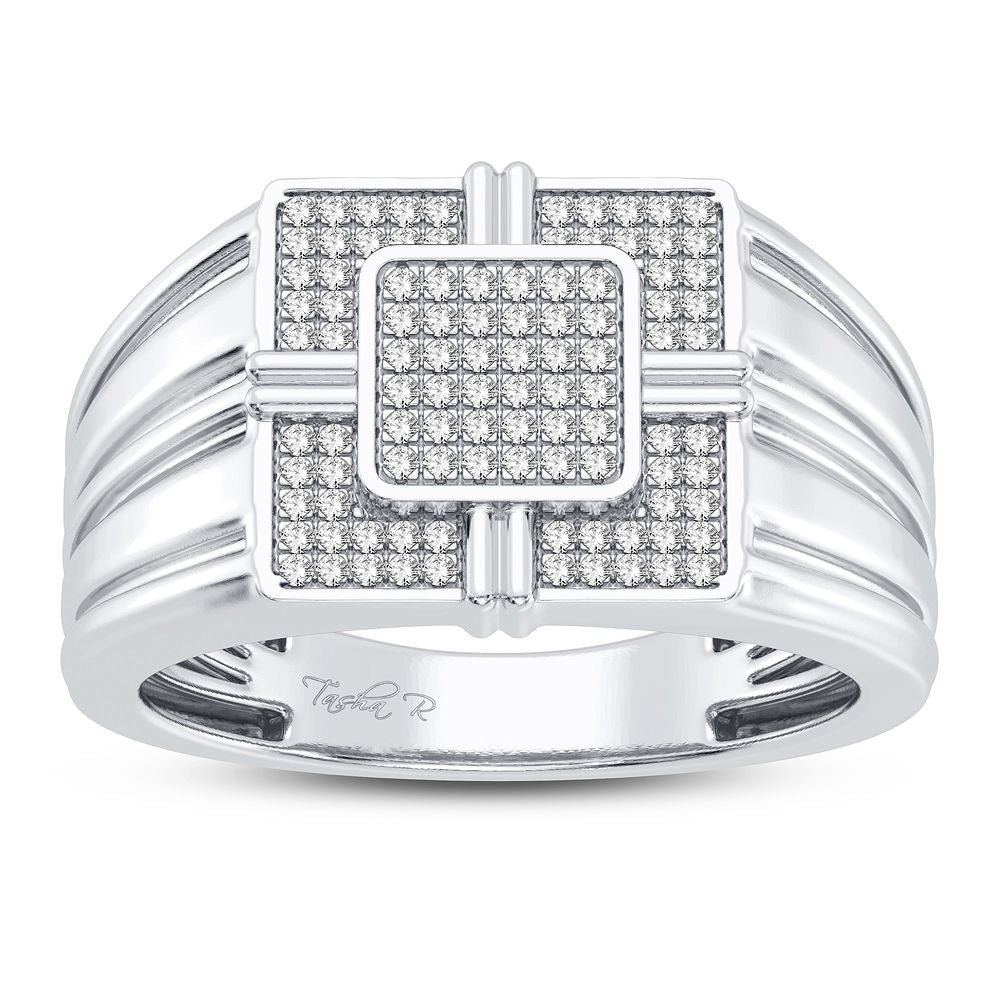 0.25 ct Men's Diamond Ring in 10K Gold