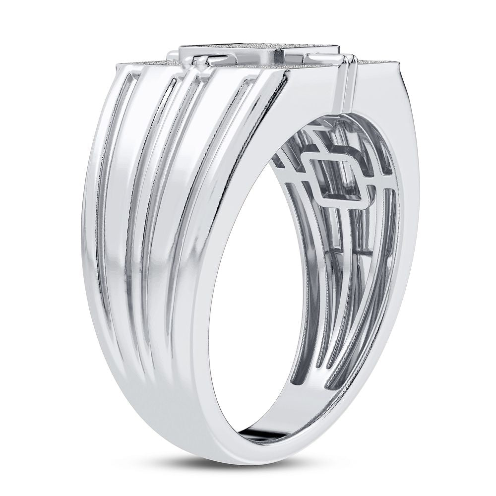 0.25 ct Men's Diamond Ring in 10K Gold